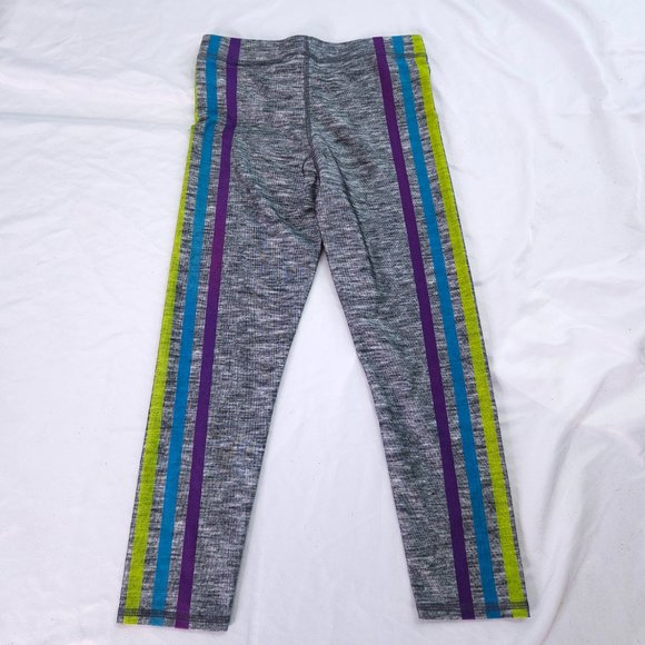 Rainbow Leg Stripe Leggings by Zara Terez Stretch Yoga Pants Sz Small - Picture 9 of 10